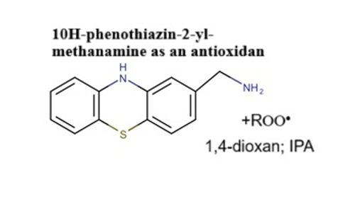 10H-phenothiazin-2-yl-methanamine as an Inhibitor of Radical Chain Oxidation of Organic Compounds. Kinetics and Mechanism of Action
